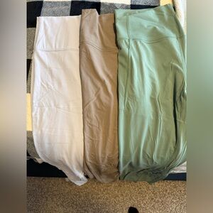 All in Motion Women's Leggings - White, Tan, Green